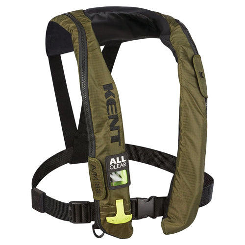 A/M-33 All Clear Automatic/Manual Inflatable Life Jacket - Orange