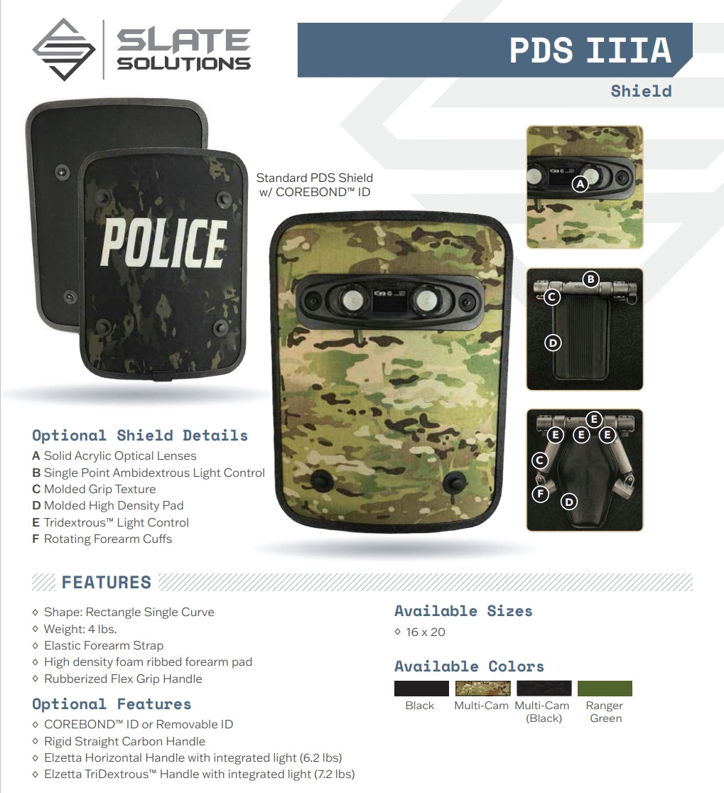 PATROL DEFENCE SHIELD – PDS IIIA
