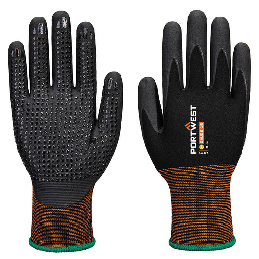 Grip 15 Nitrile Micro foam dotted Glove