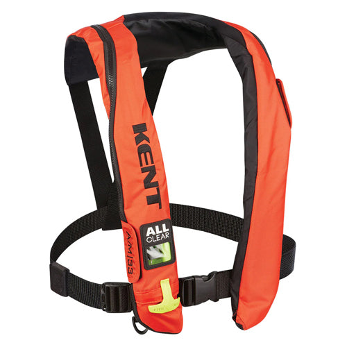 A/M-33 All Clear Automatic/Manual Inflatable Life Jacket - Orange