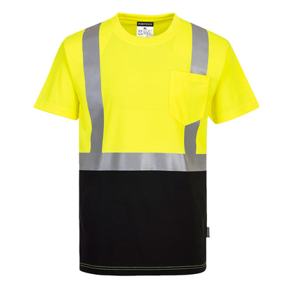 Hi-Vis Contrast Pocket T-Shirt