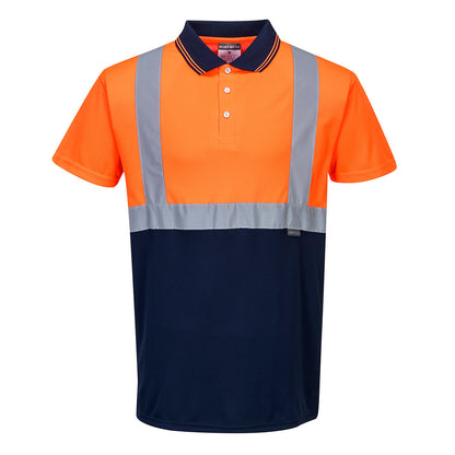 Hi-Vis Contrast Polo Shirt