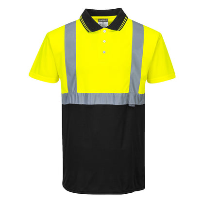 Hi-Vis Contrast Polo Shirt