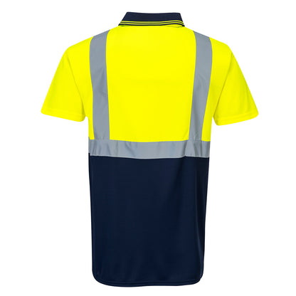 Hi-Vis Contrast Polo Shirt