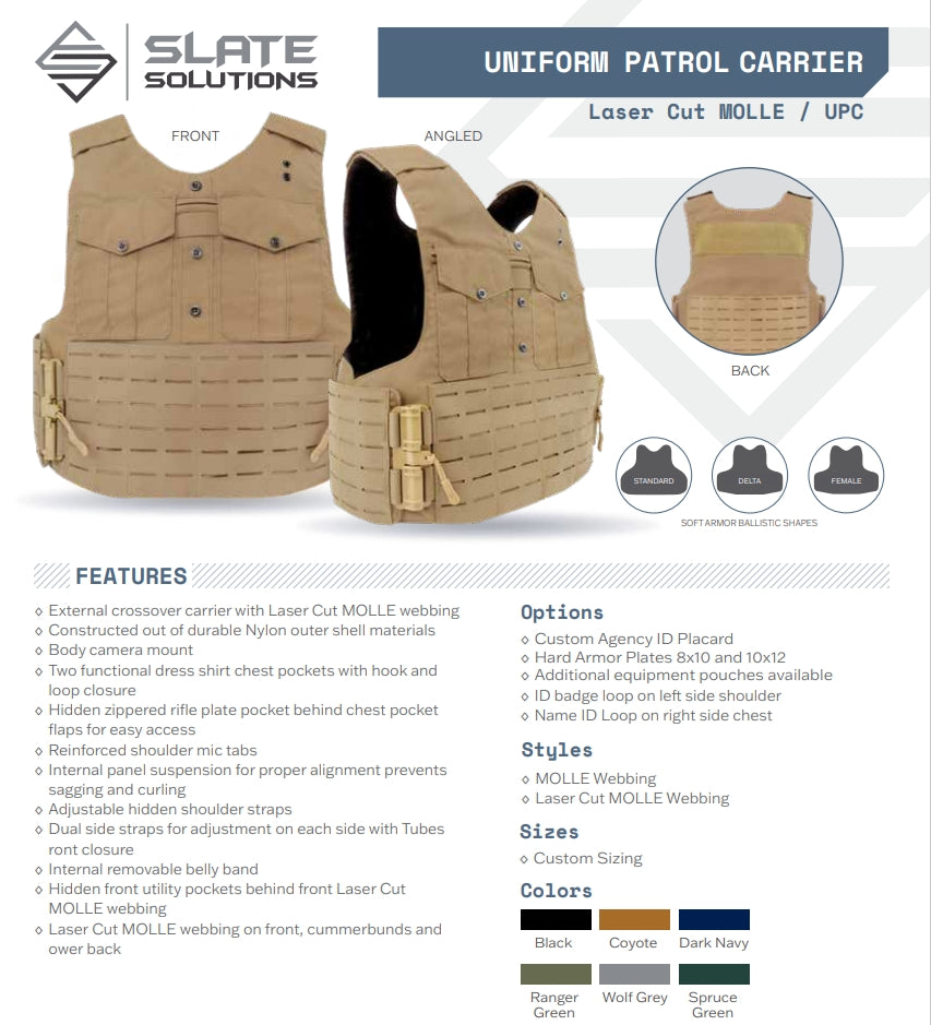Uniform Patrol Carrier (UPC) MOLLE