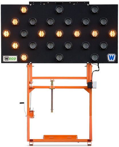 Folding Frame Arrow Board Skids