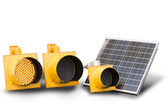 Solar School Zone Caution Beacon