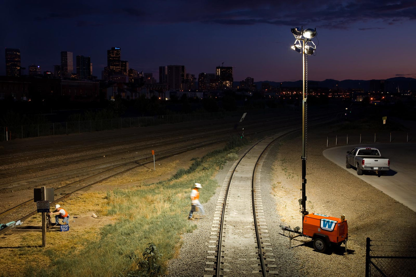 Diesel Laydown Light Towers