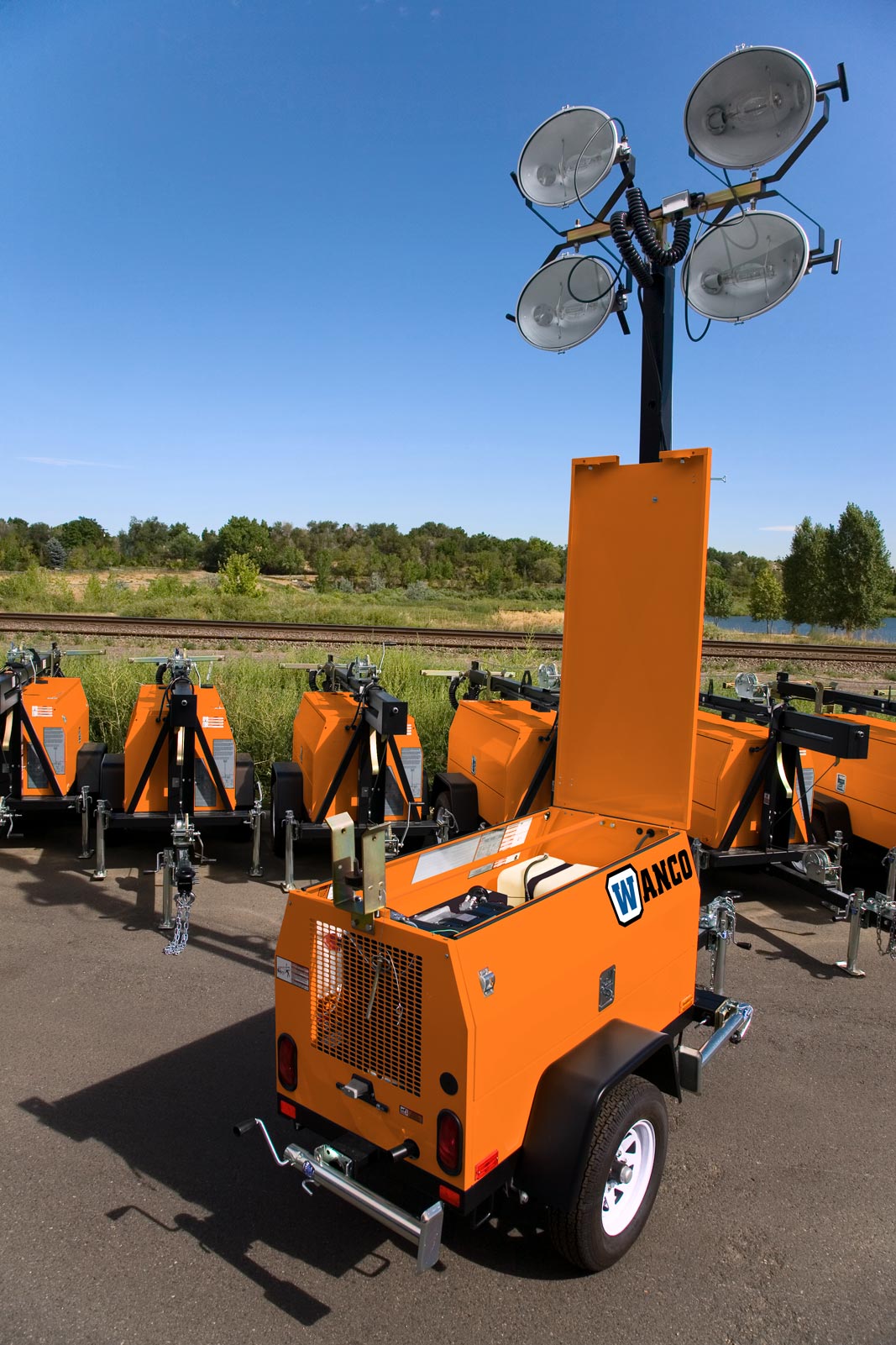 Diesel Laydown Light Towers