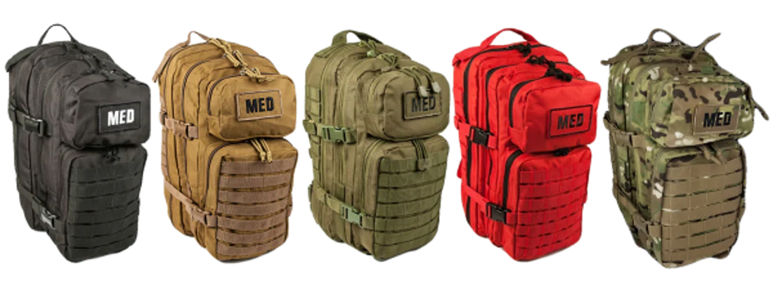 Tactical Trauma Advanced Backpack with Bleeding Control