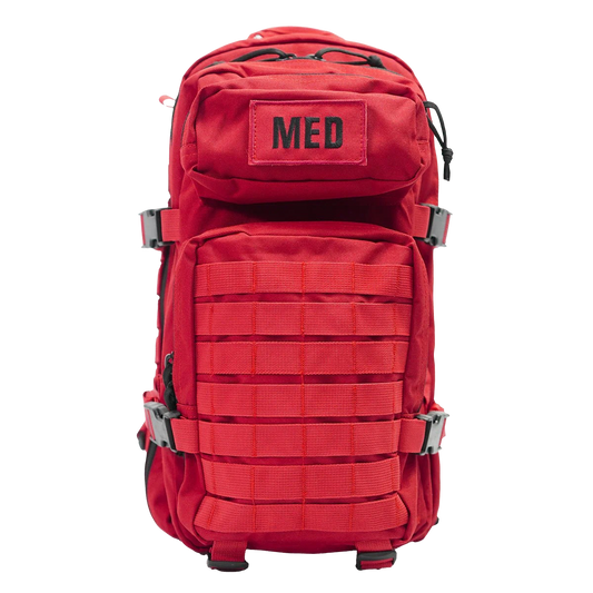 Tactical Trauma Advanced Backpack with Bleeding Control - Red